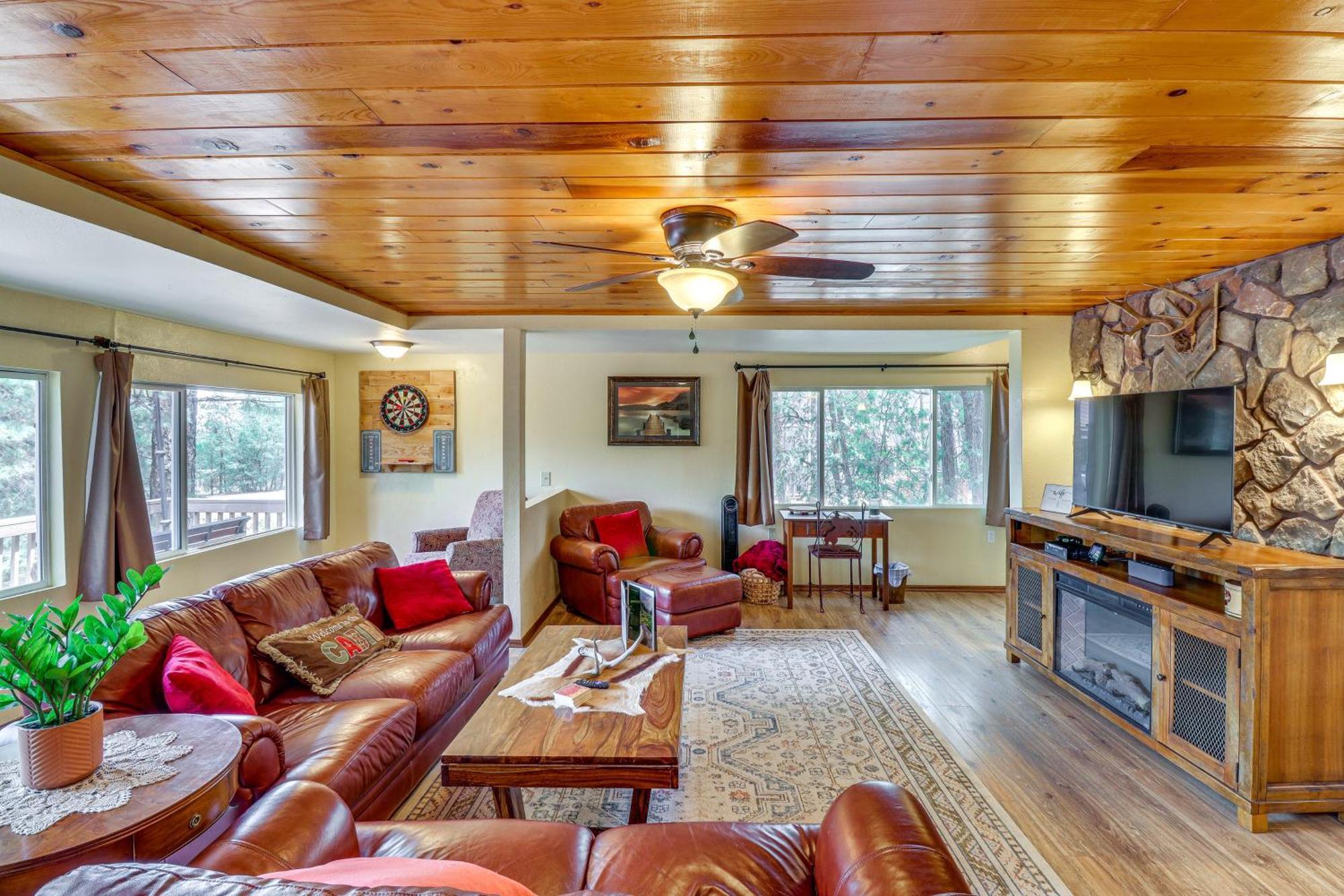 Show Low Cabin With Bbq And Fire Pit Pets Welcome! Buitenkant foto