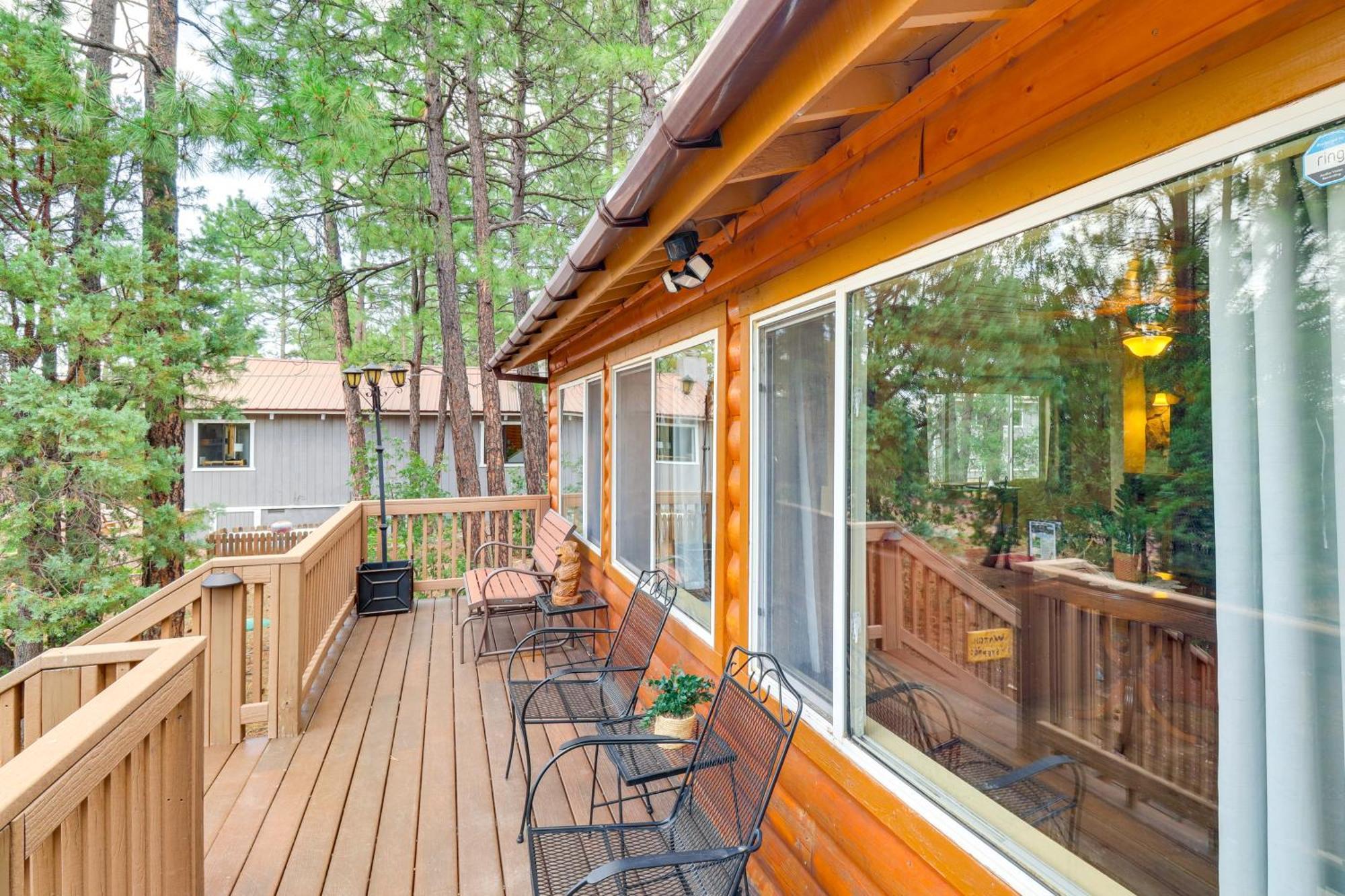 Show Low Cabin With Bbq And Fire Pit Pets Welcome! Buitenkant foto