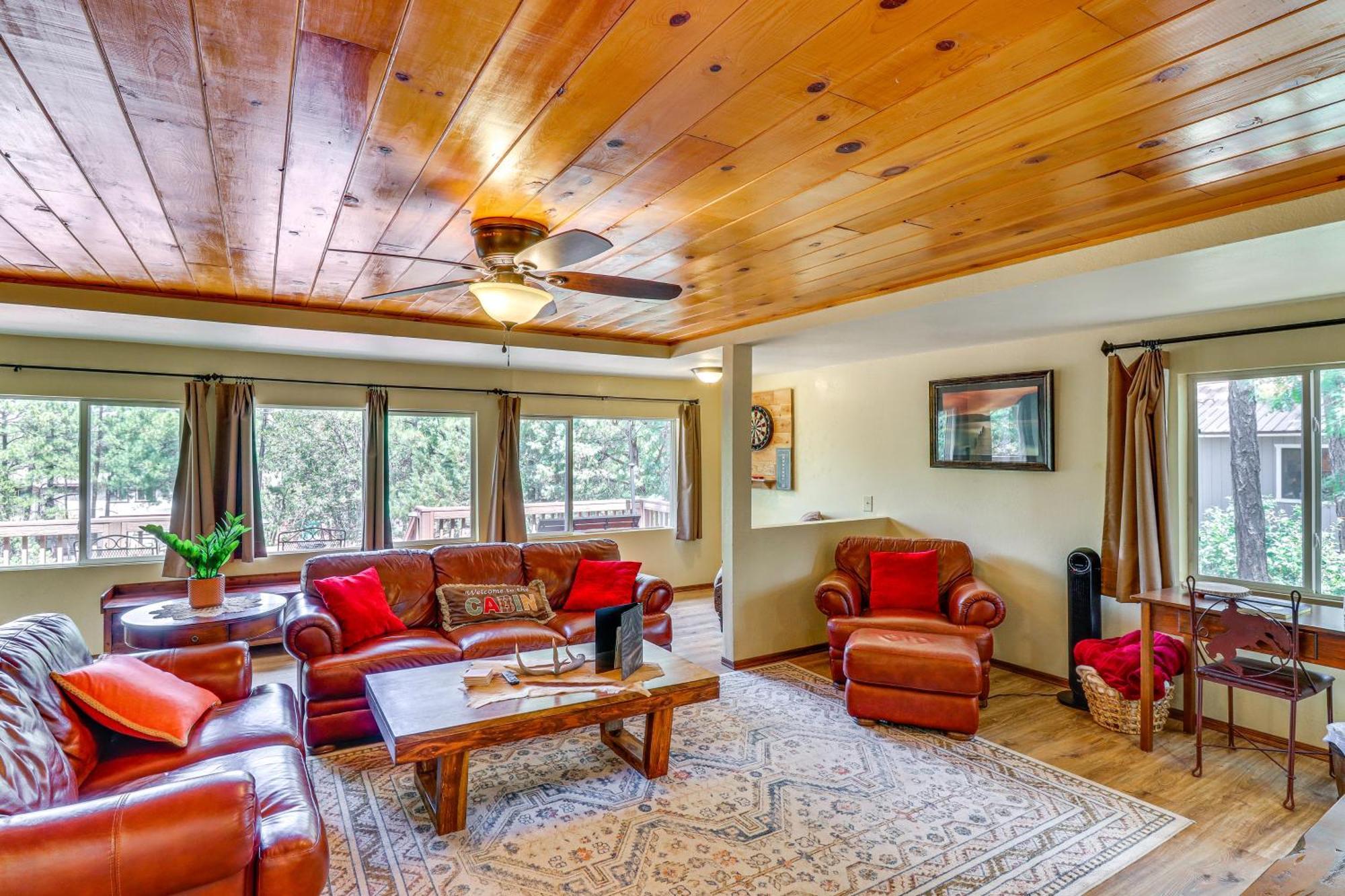 Show Low Cabin With Bbq And Fire Pit Pets Welcome! Buitenkant foto